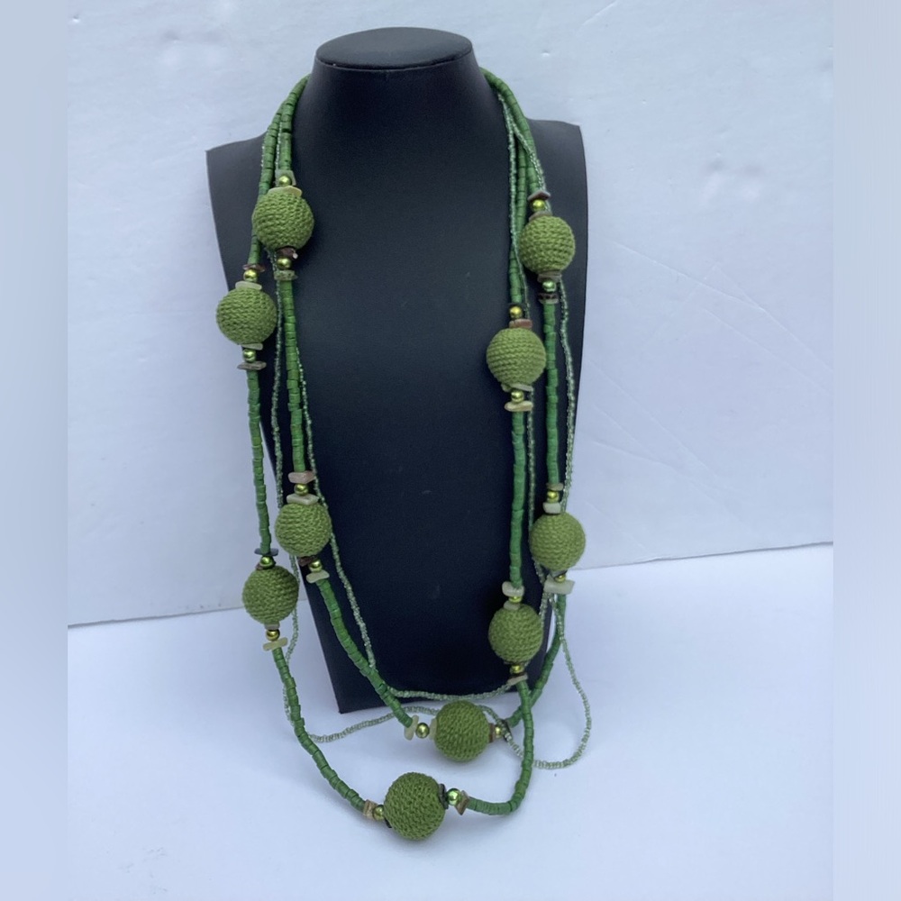 Green necklace